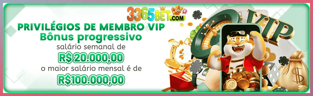 3365BET bônus — cashback 15 por cento e níveis VIP